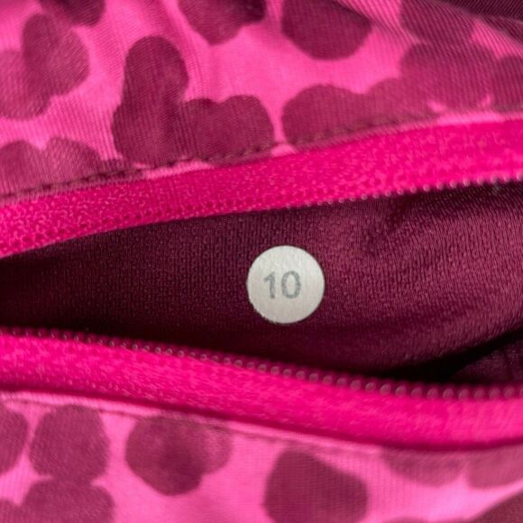 Lululemon Run Inspire Crop Dashing Purple Ace Spot - Picture 5 of 10